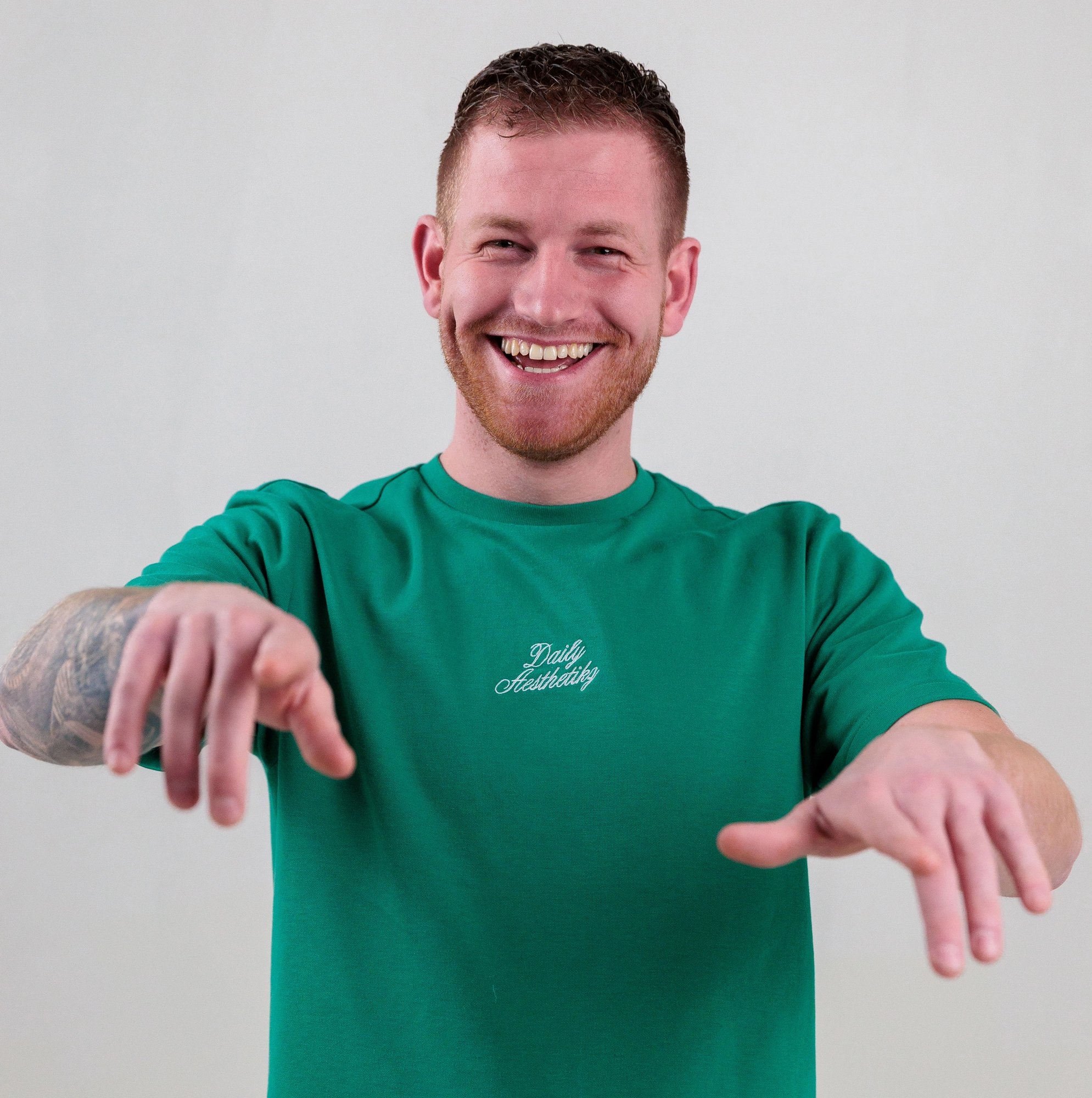 DJ Houtum persfoto groen